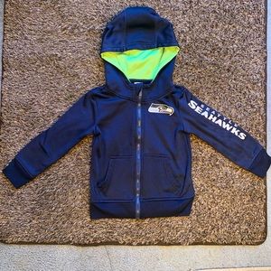 Seahawks Toddler Zip Hoodie, Toddler Size 3T